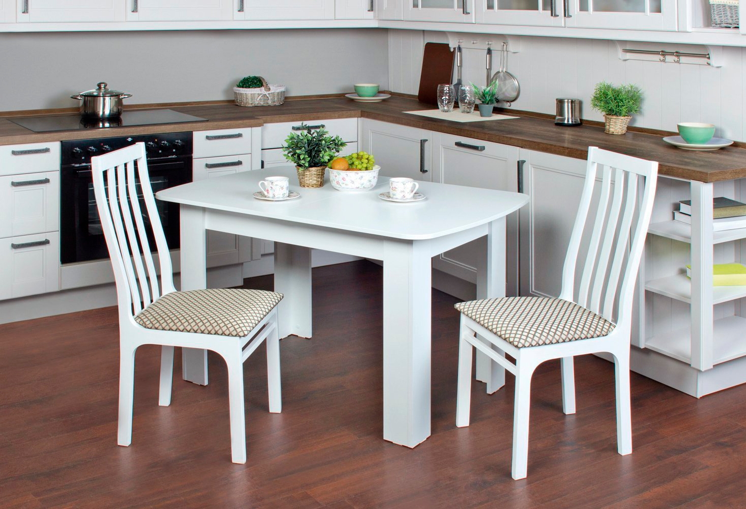 Белые Кухонные Столы И Стулья Фото — Картинки фотографии