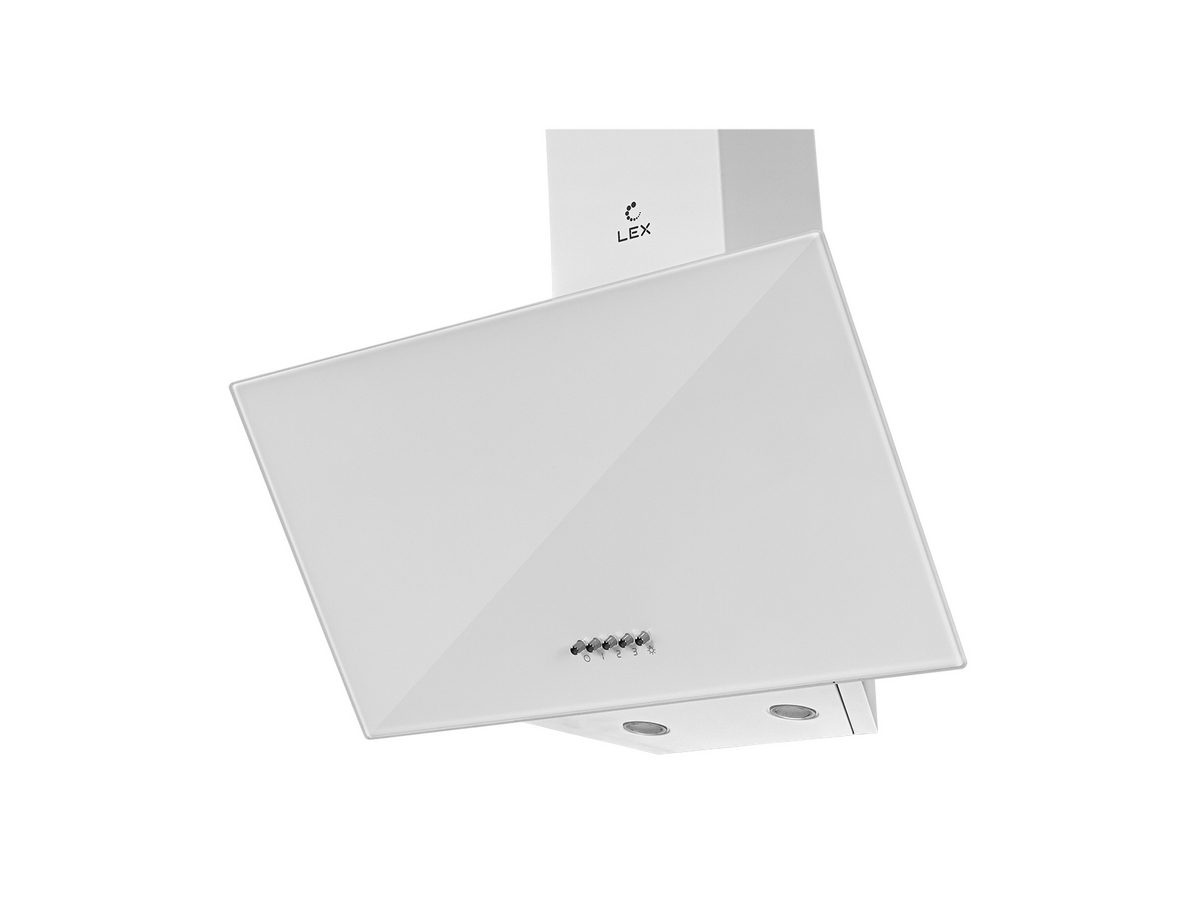 вытяжка lex touch 600 white в интерьере