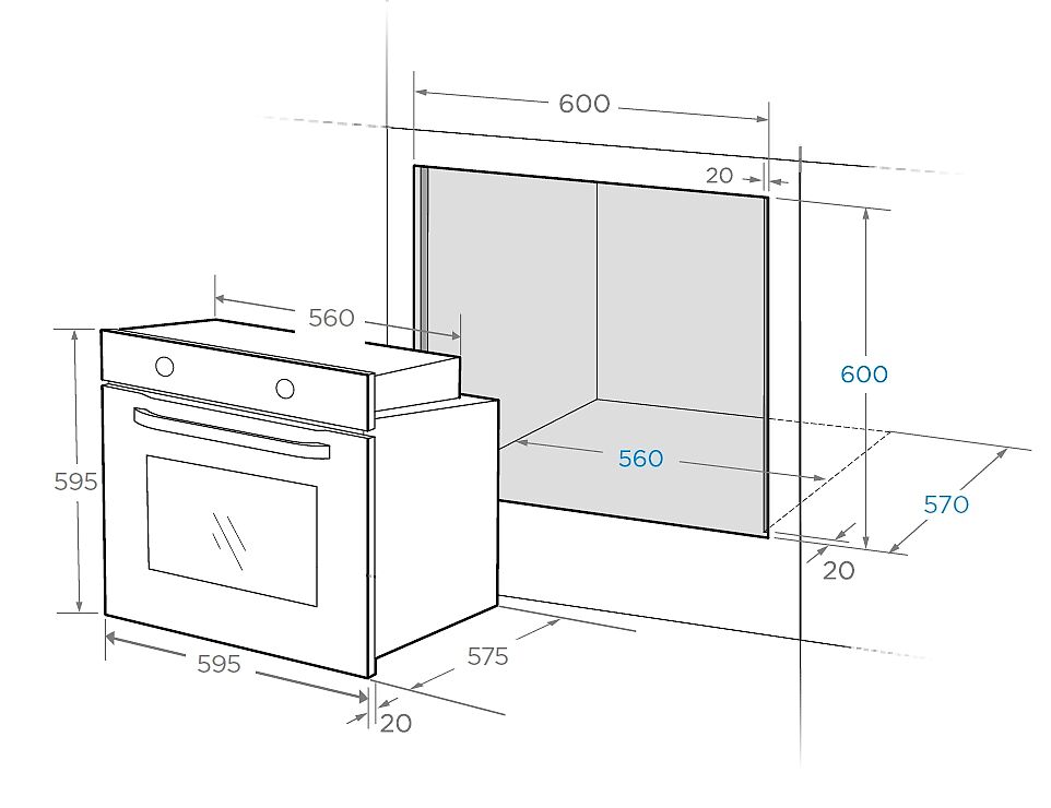 Духовой шкаф midea 65dee30006